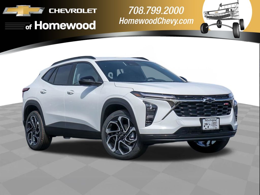 Summit White 2026 Chevrolet Trax RS with 2RS FWD SUV / Crossover Front-Wheel Drive 6-Speed Automatic