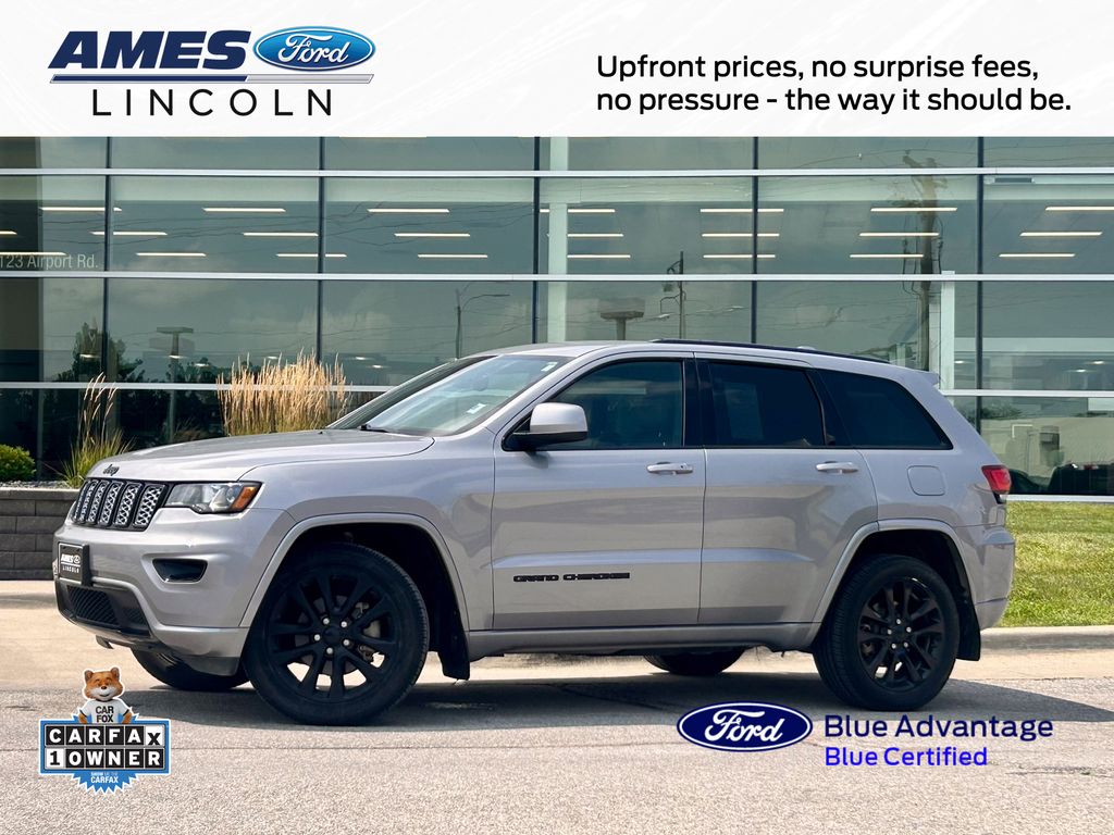 Billet Silver Metallic Clearcoat 2019 Jeep Grand Cherokee SUV / Crossover Four-Wheel Drive 8-Speed Automatic