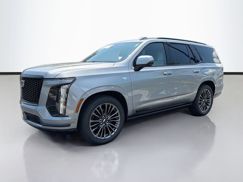 Argent Silver Metallic 2025 Cadillac Escalade SUV / Crossover Four-Wheel Drive Automatic