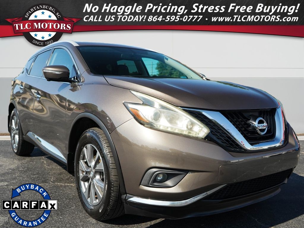 Java Metallic 2015 Nissan Murano SUV / Crossover Front-Wheel Drive Continuously Variable Transmission