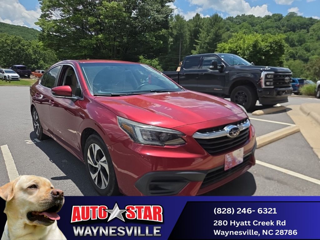 Crimson Red Pearl 2020 Subaru Legacy Sedan All-Wheel Drive Continuously Variable Transmission