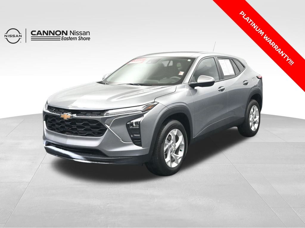 Sterling Gray Metallic 2025 Chevrolet Trax SUV / Crossover Front-Wheel Drive 6-Speed Automatic