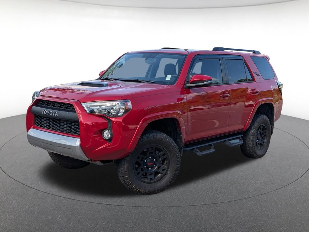 Barcelona Red Metallic 2019 Toyota 4Runner SUV / Crossover Four-Wheel Drive 5-Speed Automatic Overdrive
