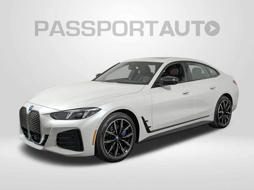 Mineral White Metallic 2025 BMW i4 Sedan All-Wheel Drive Automatic