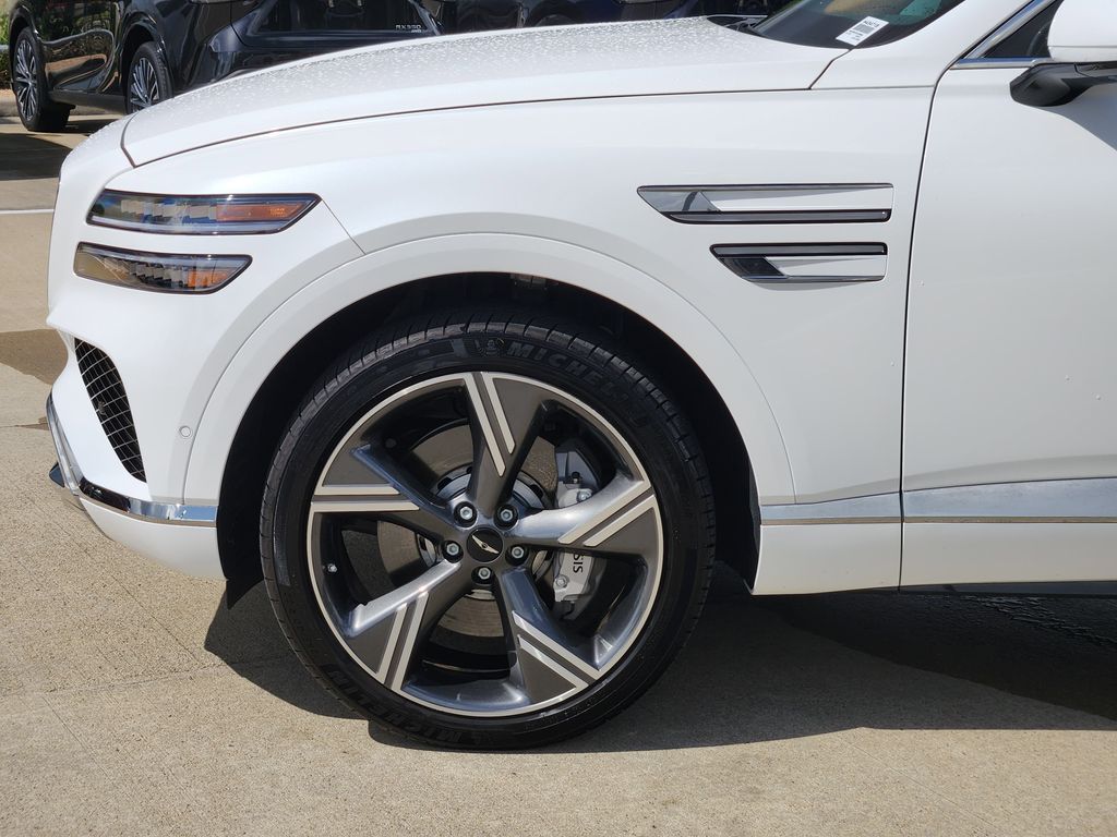 2025 Genesis GV80 3.5T Prestige White at Genesis of Spring