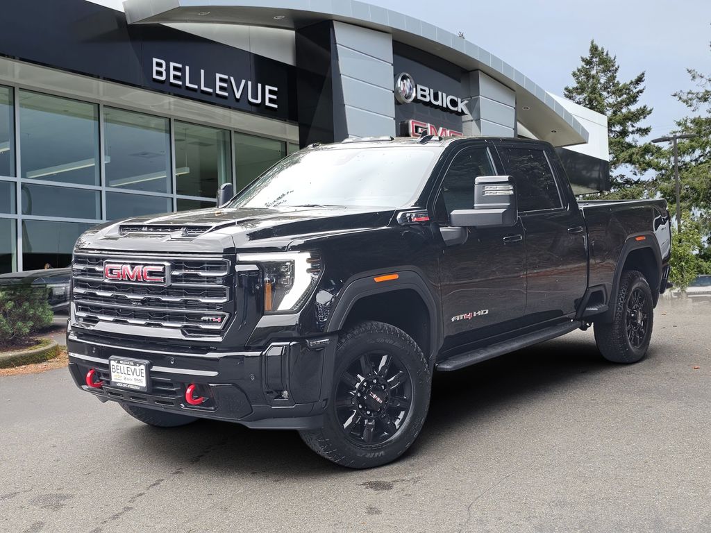 Onyx Black 2026 GMC Sierra 2500HD Pickup Truck Four-Wheel Drive Automatic