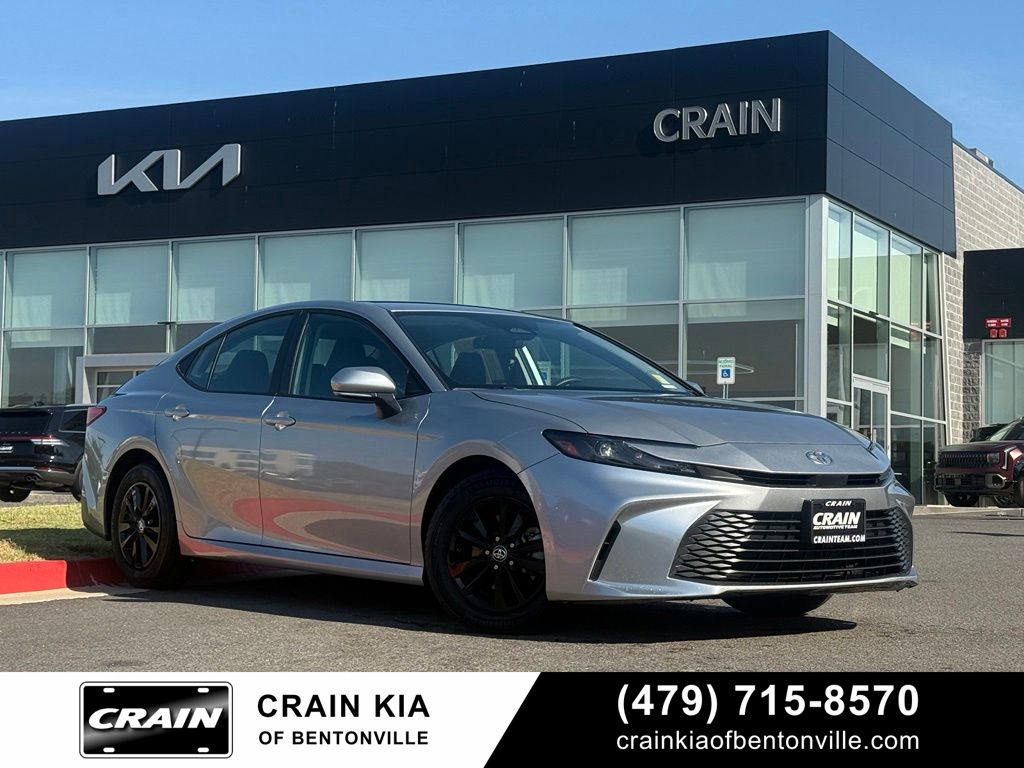 Celestial Silver Metallic 2025 Toyota Camry Sedan Front-Wheel Drive Continuously Variable Transmission