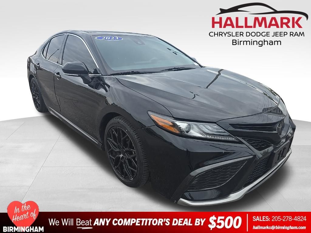 Midnight Black Metallic 2023 Toyota Camry XSE FWD Sedan Front-Wheel Drive 8-Speed Automatic