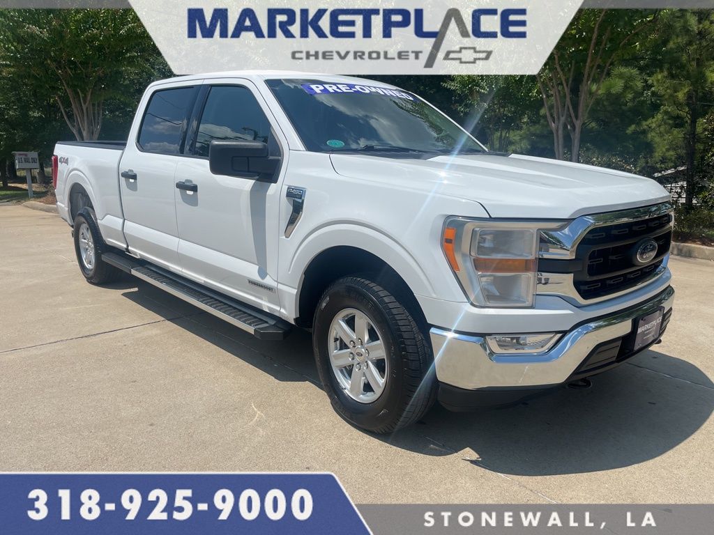 Oxford White 2022 Ford F-150 Pickup Truck Four-Wheel Drive Automatic