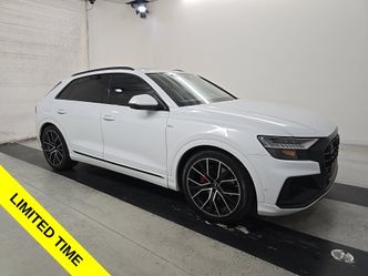 Glacier White 2023 Audi Q8 SUV / Crossover All-Wheel Drive 8-Speed Automatic