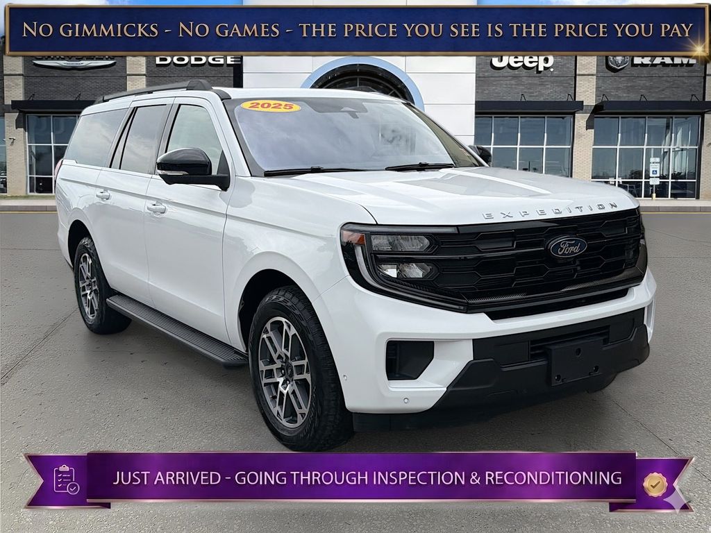 Oxford White 2025 Ford Expedition MAX Active 4WD SUV / Crossover Four-Wheel Drive Automatic