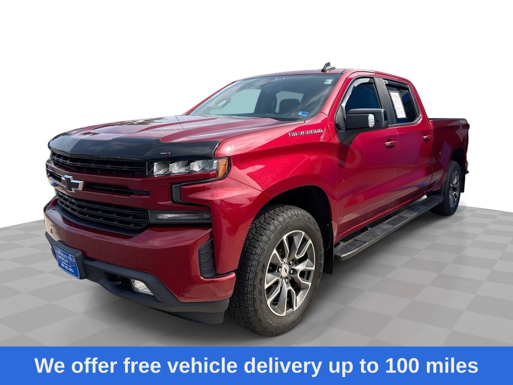 Cajun Red Tintcoat 2020 Chevrolet Silverado 1500 Pickup Truck Four-Wheel Drive Automatic