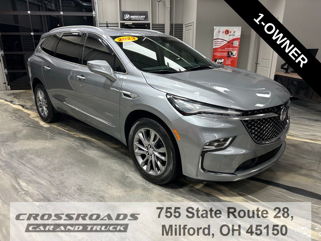 Moonstone Gray Metallic 2023 Buick Enclave SUV / Crossover Four-Wheel Drive 9-Speed Automatic