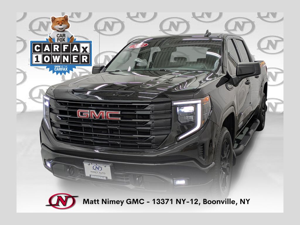 Black 2023 GMC Sierra 1500 Pickup Truck Four-Wheel Drive 8-Speed Automatic