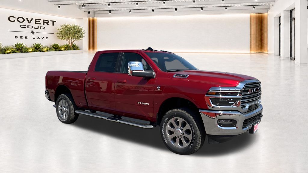 Molten Red 2026 RAM 3500 Pickup Truck Four-Wheel Drive 8-Speed Automatic