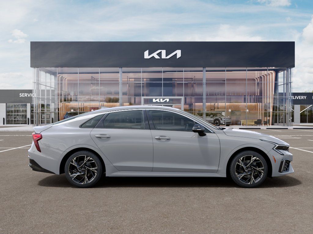 2026 Wolf Gray Kia K5 GT-Line AWD Sedan