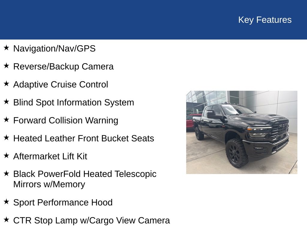 2025 Ram 2500 Laramie Crew Cab 4x4 6'4" Box
