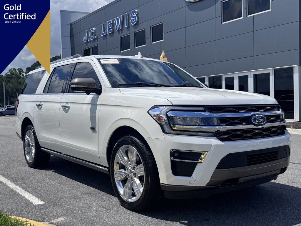 Star White Metallic Tri-Coat 2024 Ford Expedition SUV / Crossover Four-Wheel Drive Automatic