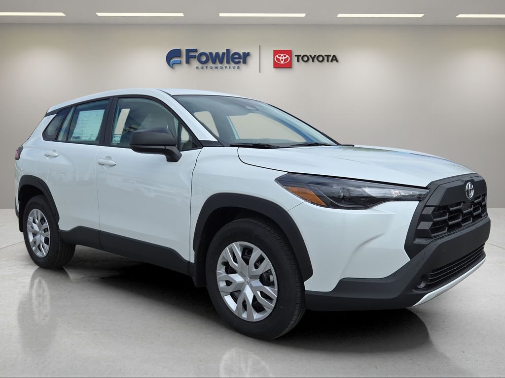 White (Wind Chill Pearl) 2026 Toyota Corolla Cross L FWD SUV / Crossover Front-Wheel Drive Continuously Variable Transmission