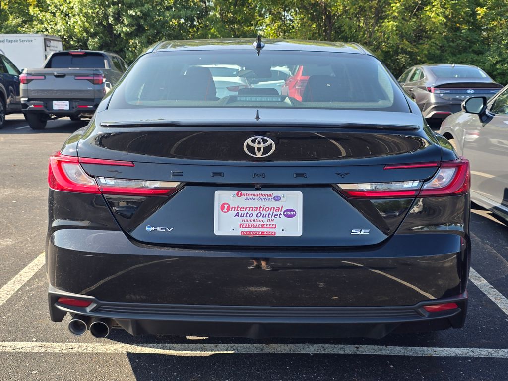 Certified Used 2025 Black Toyota SE image 7