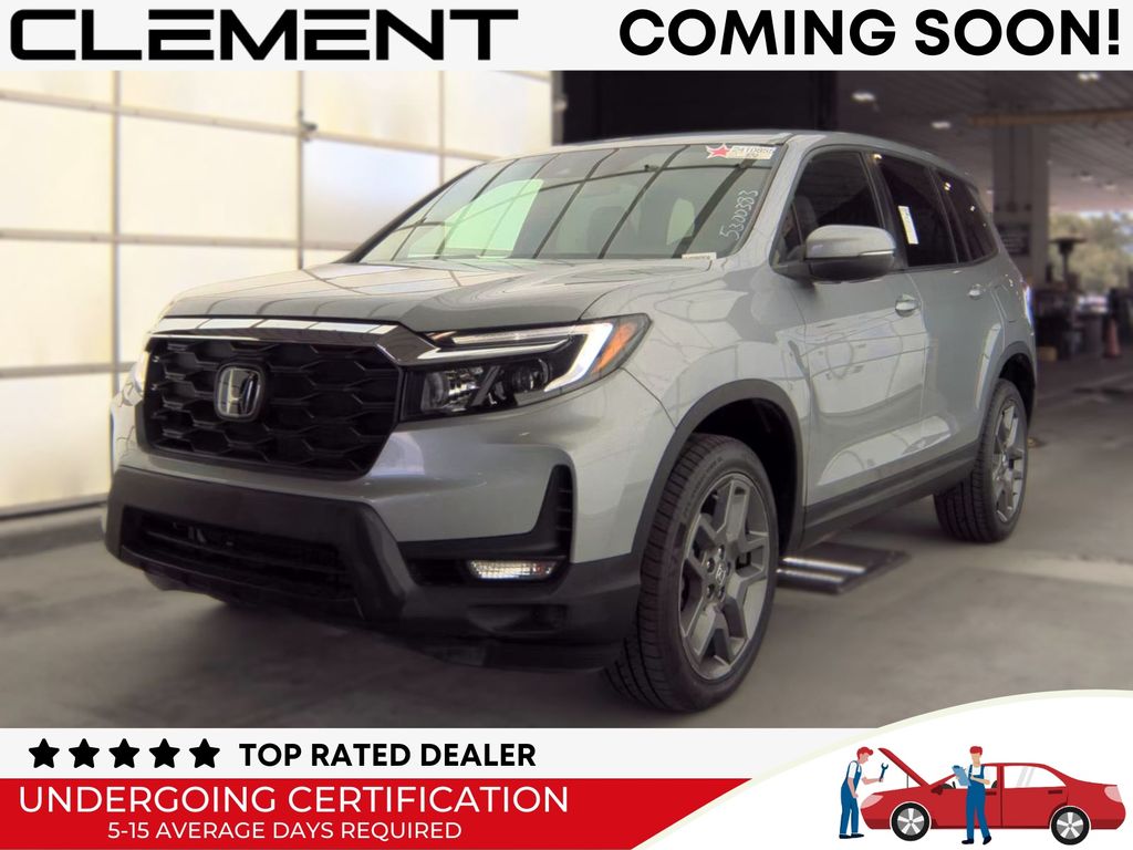 Lunar Silver Metallic 2023 Honda Passport SUV / Crossover All-Wheel Drive 9-Speed Automatic
