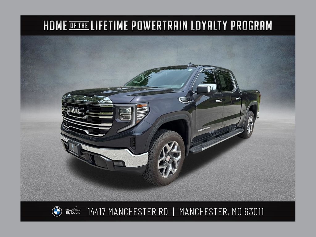Titanium Rush Metallic 2024 GMC Sierra 1500 Pickup Truck Four-Wheel Drive Automatic