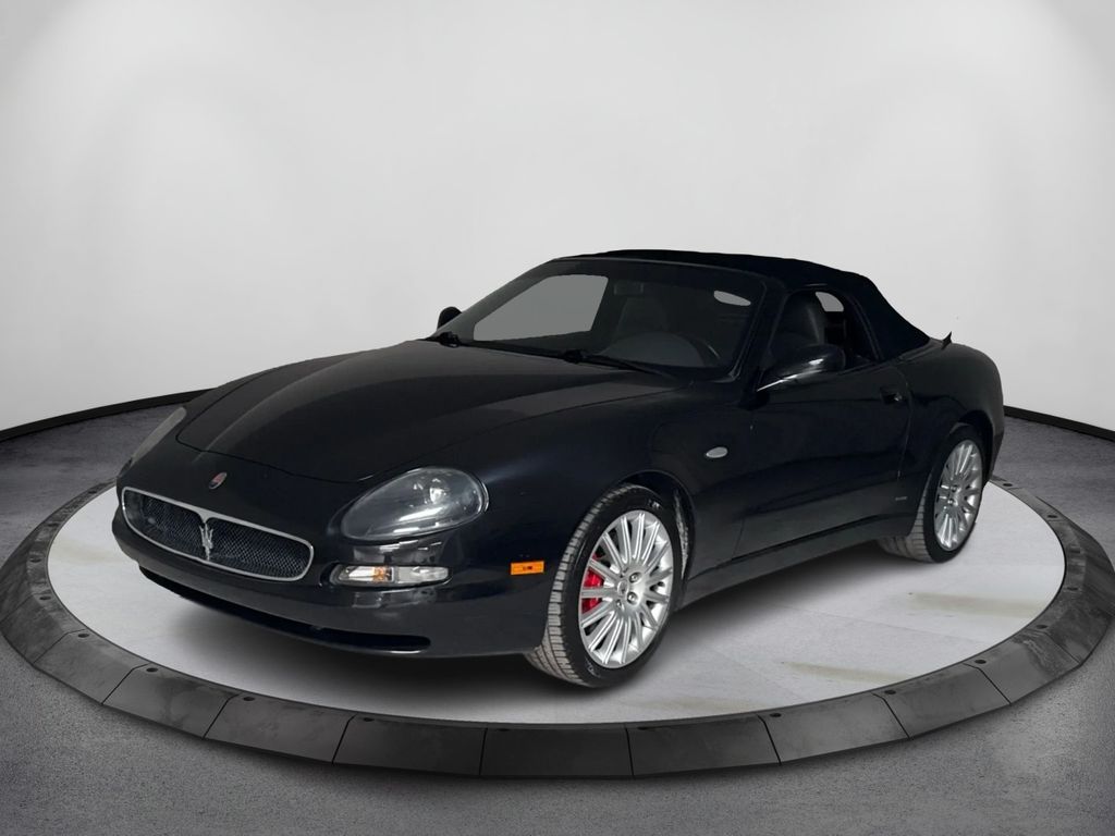 Black 2002 Maserati Spyder Convertible Rear-Wheel Drive 6-Speed Manual