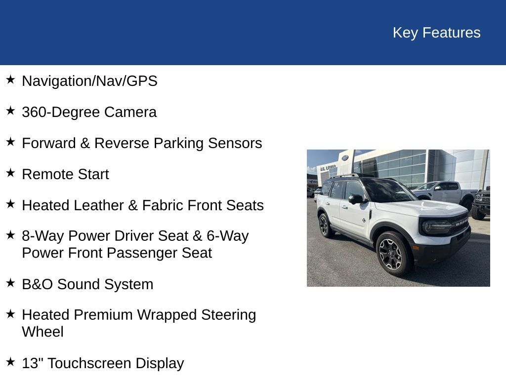2025 Ford Bronco Sport Outer Banks