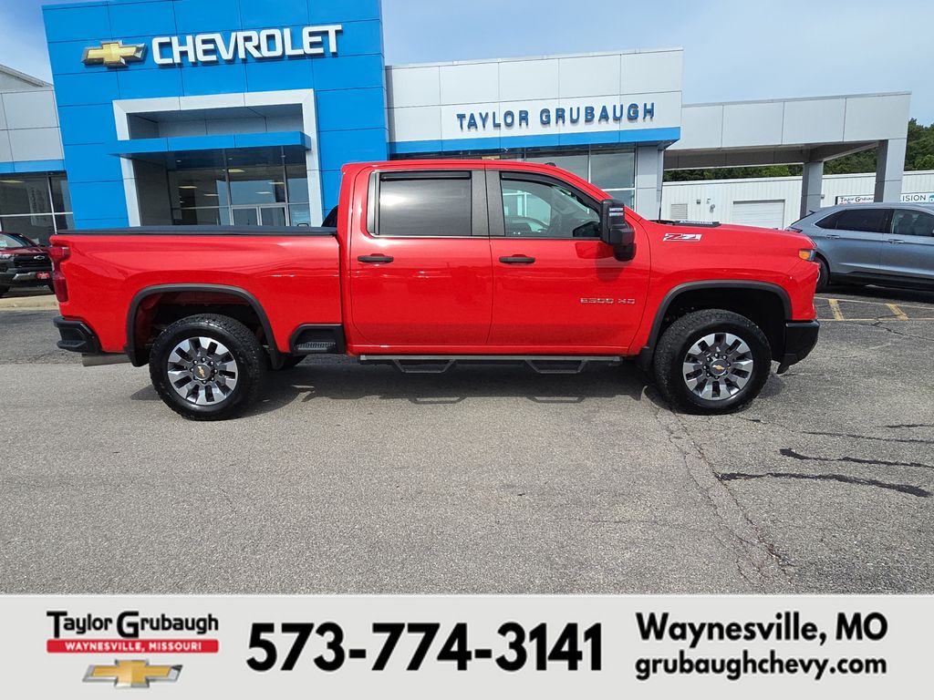 Red Hot 2024 Chevrolet Silverado 2500HD Pickup Truck Four-Wheel Drive Automatic