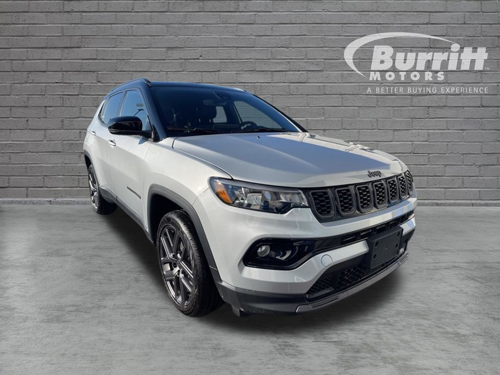 Silver Zynith Metallic Clearcoat 2026 Jeep Compass SUV / Crossover Four-Wheel Drive 8-Speed Automatic