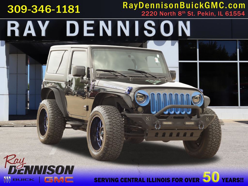 Black Clearcoat 2016 Jeep Wrangler SUV / Crossover Four-Wheel Drive 5-Speed Automatic