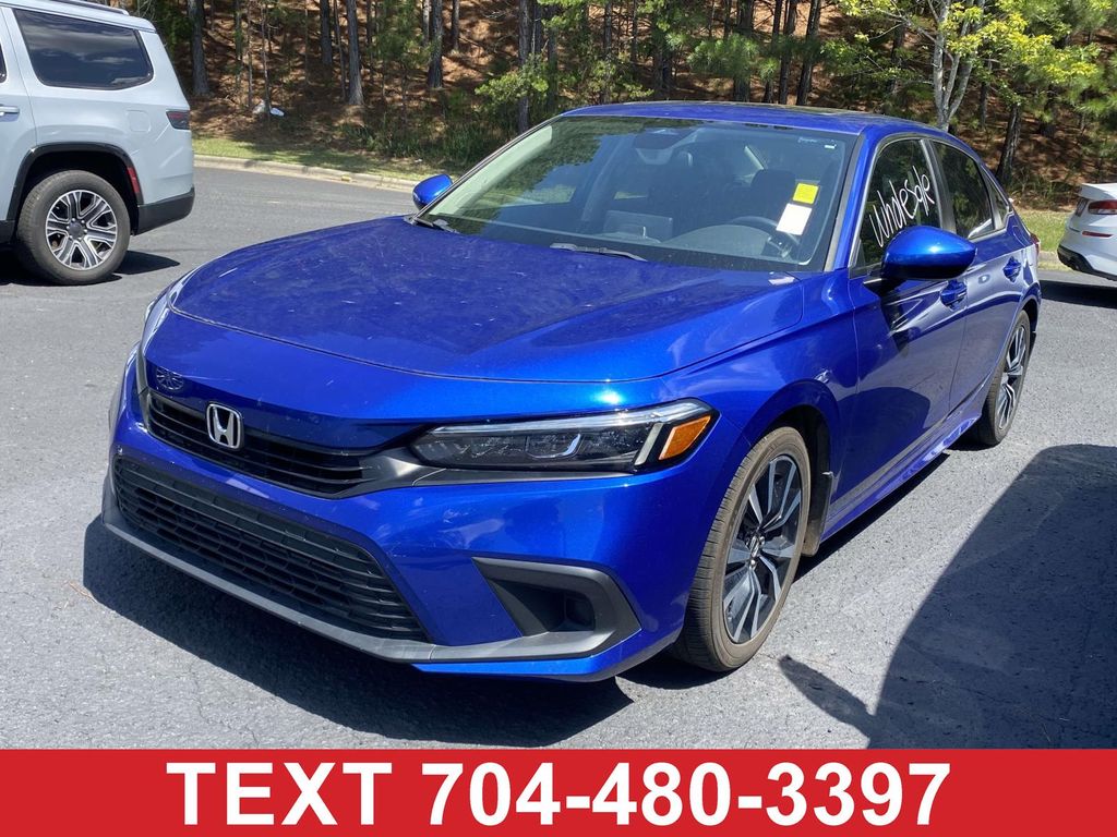2022 Honda Civic Sedan Front-Wheel Drive Continuously Variable Transmission