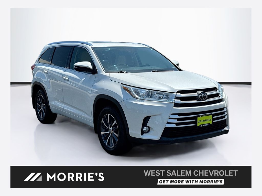 White (Blizzard Pearl) 2017 Toyota Highlander SUV / Crossover All-Wheel Drive 8-Speed Automatic
