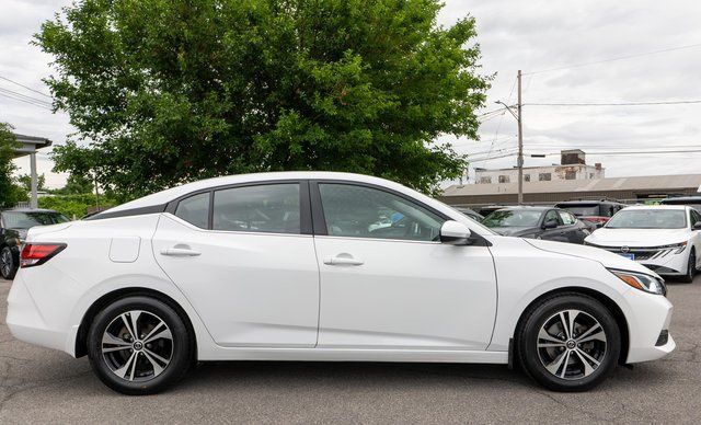 2023 Nissan Sentra SV White at John Sisson Motors