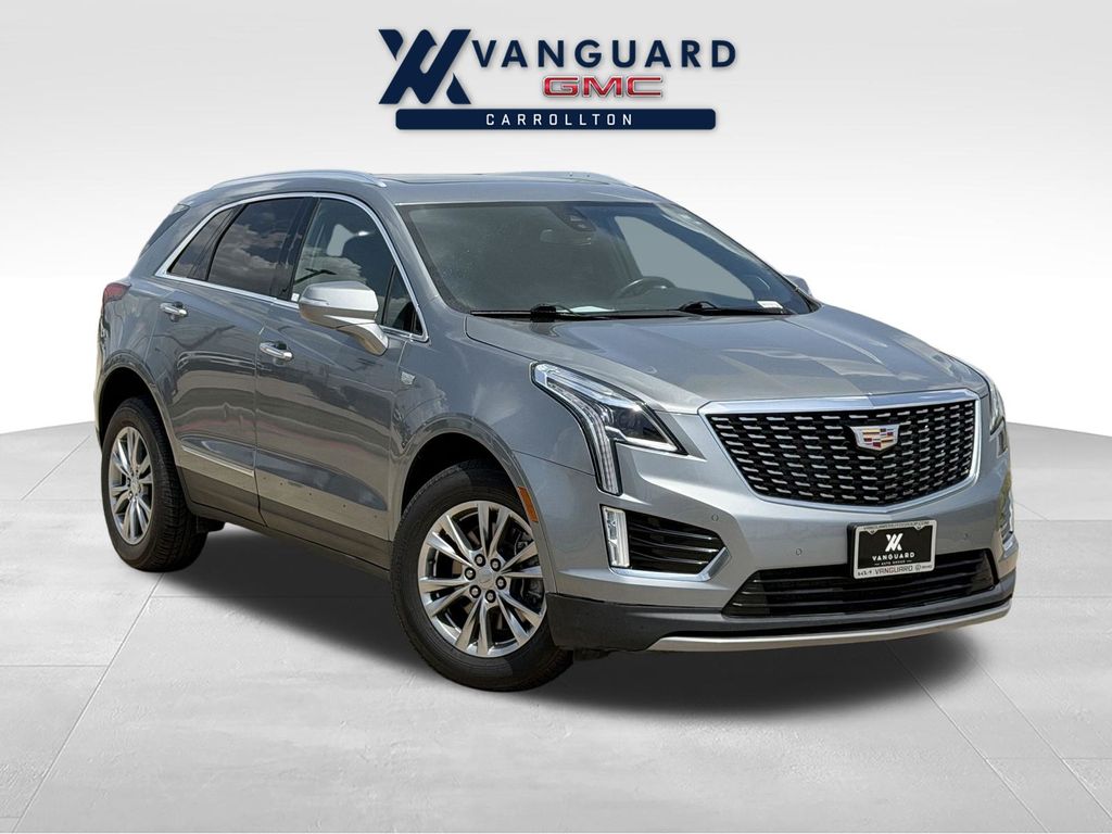 Argent Silver Metallic 2023 Cadillac XT5 SUV / Crossover Four-Wheel Drive 9-Speed Automatic