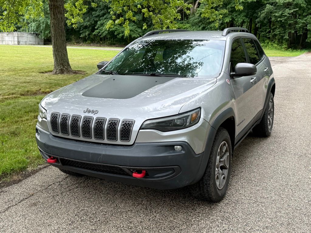Billet Silver Metallic 2020 Jeep Cherokee SUV / Crossover Four-Wheel Drive 9-Speed Automatic