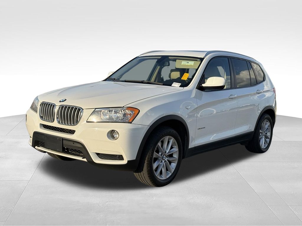 Alpine White 2013 BMW X3 SUV / Crossover All-Wheel Drive 8-Speed Automatic