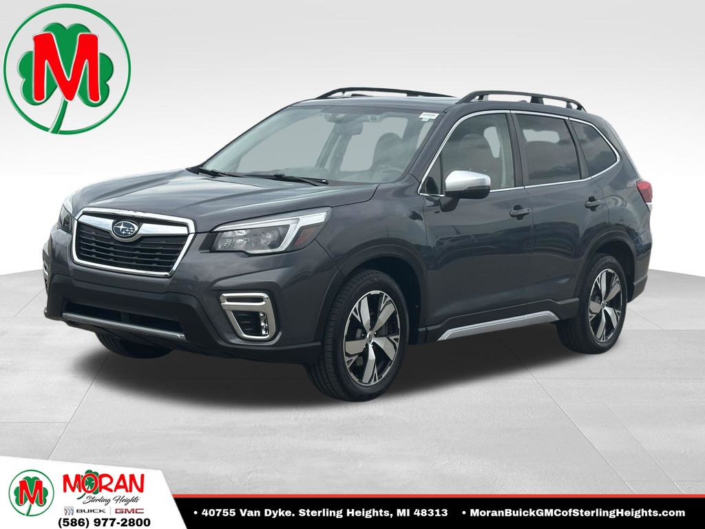Gray Metallic 2021 Subaru Forester SUV / Crossover All-Wheel Drive Continuously Variable Transmission