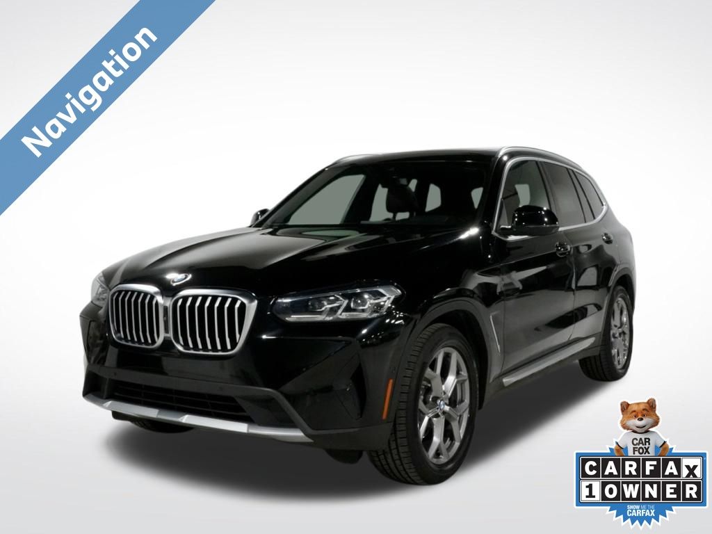 Black Sapphire Metallic 2023 BMW X3 SUV / Crossover Rear-Wheel Drive 8-Speed Automatic