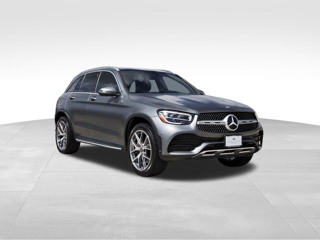 Gray 2020 Mercedes-Benz GLC 300 RWD SUV / Crossover Rear-Wheel Drive 9-Speed Automatic