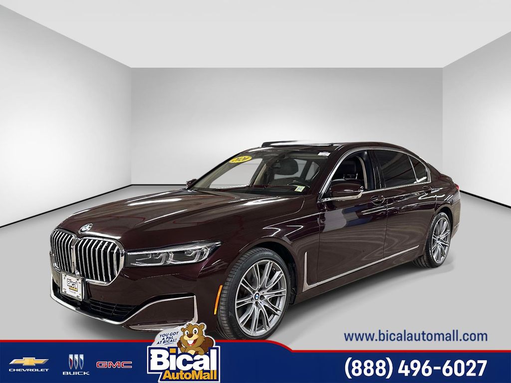 Royal Burgundy Red Metallic 2020 BMW 7 Series 750i xDrive AWD Sedan All-Wheel Drive 8-Speed Automatic