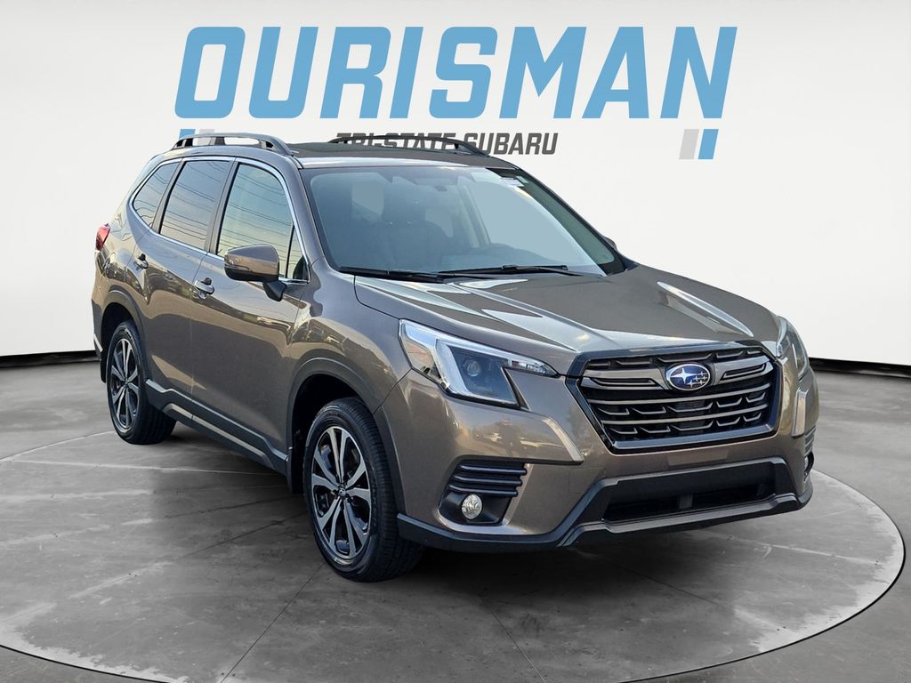 Bronze Metallic 2023 Subaru Forester Limited Crossover AWD SUV / Crossover All-Wheel Drive Continuously Variable Transmission