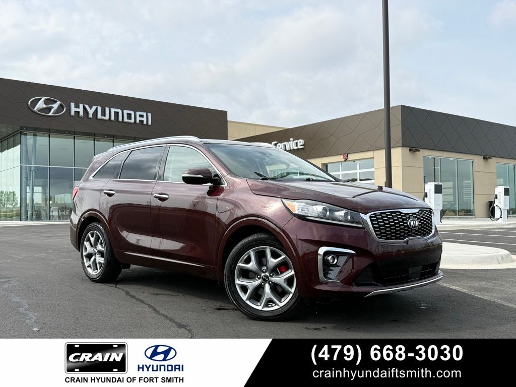 Red (Sangria) 2019 Kia Sorento SX V6 FWD SUV / Crossover Front-Wheel Drive 8-Speed Automatic
