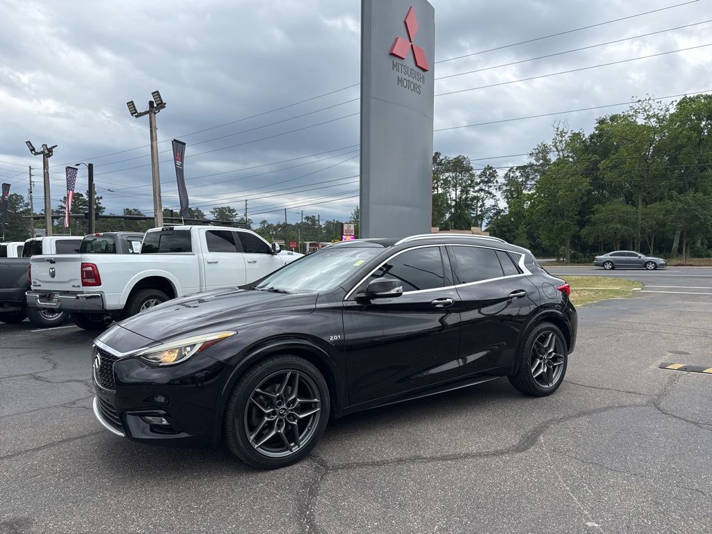 Black 2017 INFINITI QX30 Premium FWD SUV / Crossover Front-Wheel Drive 7-Speed Automatic