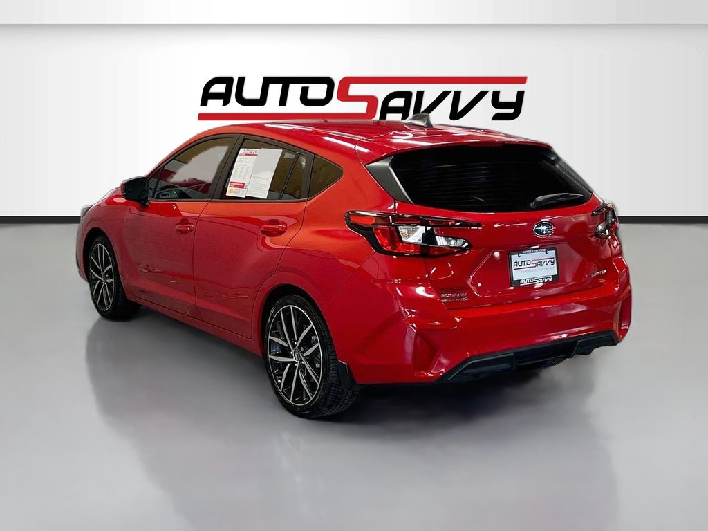 Used 2025 Pure Red Subaru Sport image 5