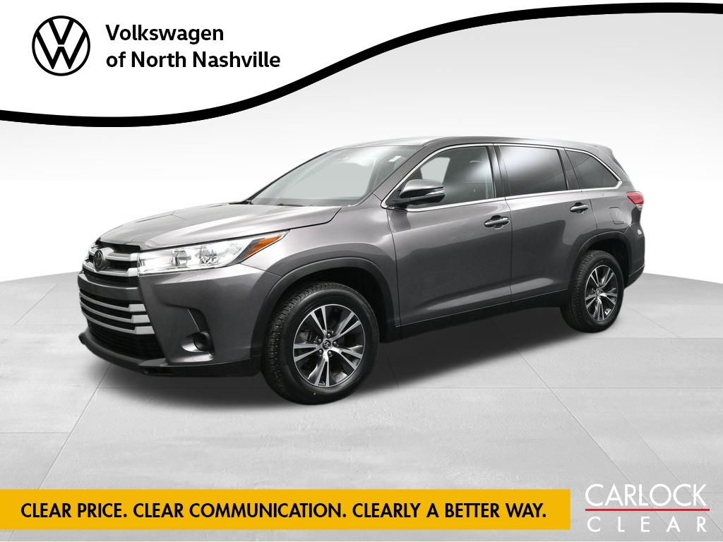 Predawn Gray Mica 2019 Toyota Highlander SUV / Crossover Front-Wheel Drive 6-Speed Automatic