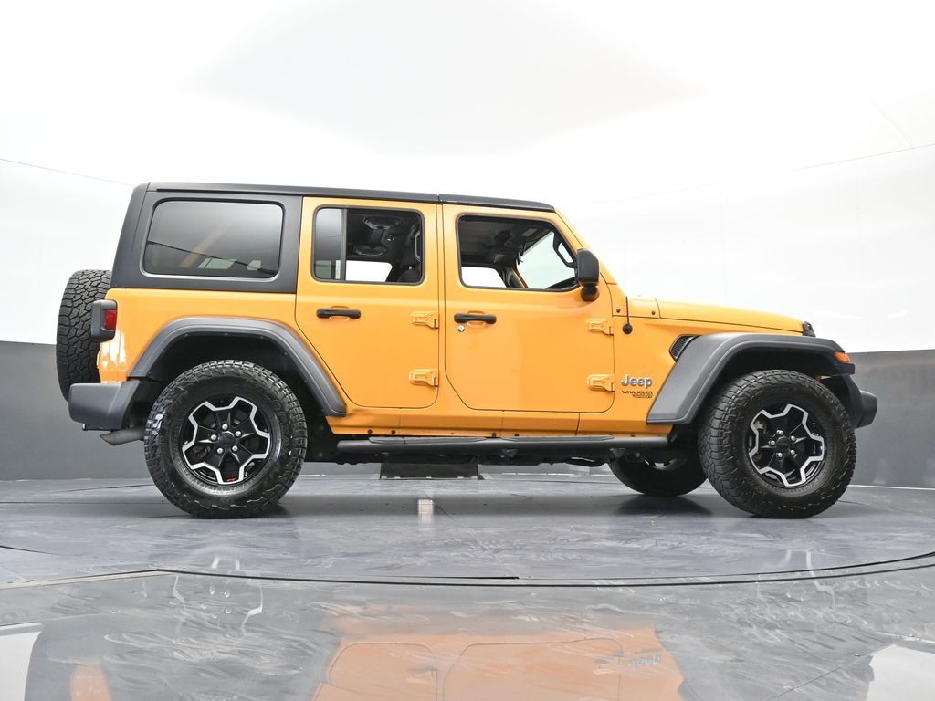 Used 2018 Hellayella Clearcoat Jeep Unlimited Sport S image 62