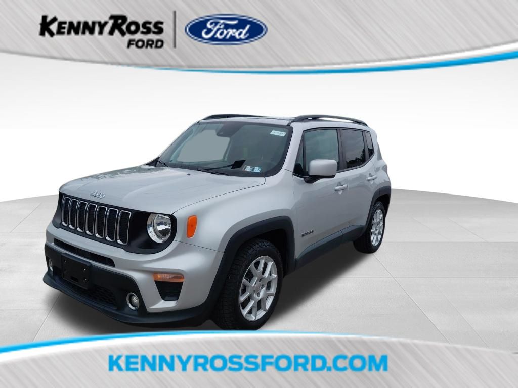 Glacier Metallic Clearcoat 2021 Jeep Renegade SUV / Crossover Front-Wheel Drive 9-Speed Automatic