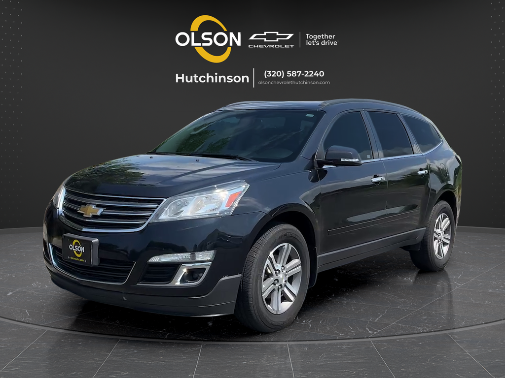 Black Granite Metallic 2015 Chevrolet Traverse SUV / Crossover All-Wheel Drive 6-Speed Automatic
