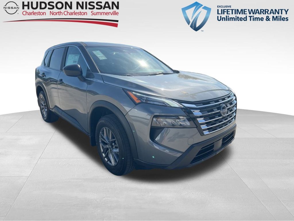 2025 Gun Metallic Nissan Rogue S FWD SUV